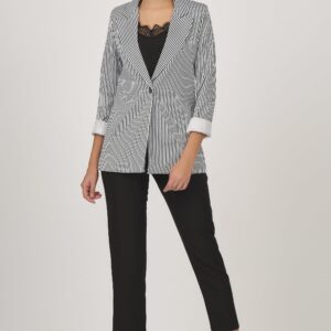 Stripes suit blazer